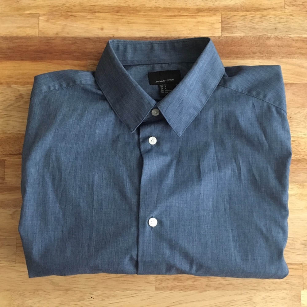 H&M Slim Fit Premium Cotton Button Down